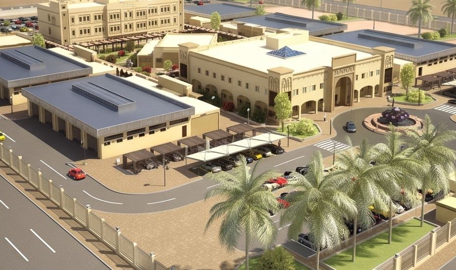 مجمع إداري — مبانٍ إدارية
