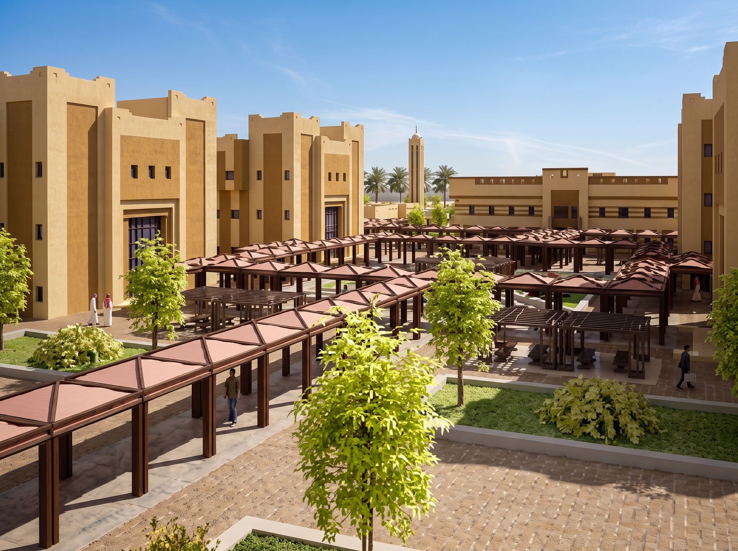 مجمع إداري وخدمي — مبانٍ إدارية
